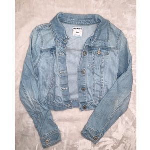 Old Navy Cropped Jean Jacket